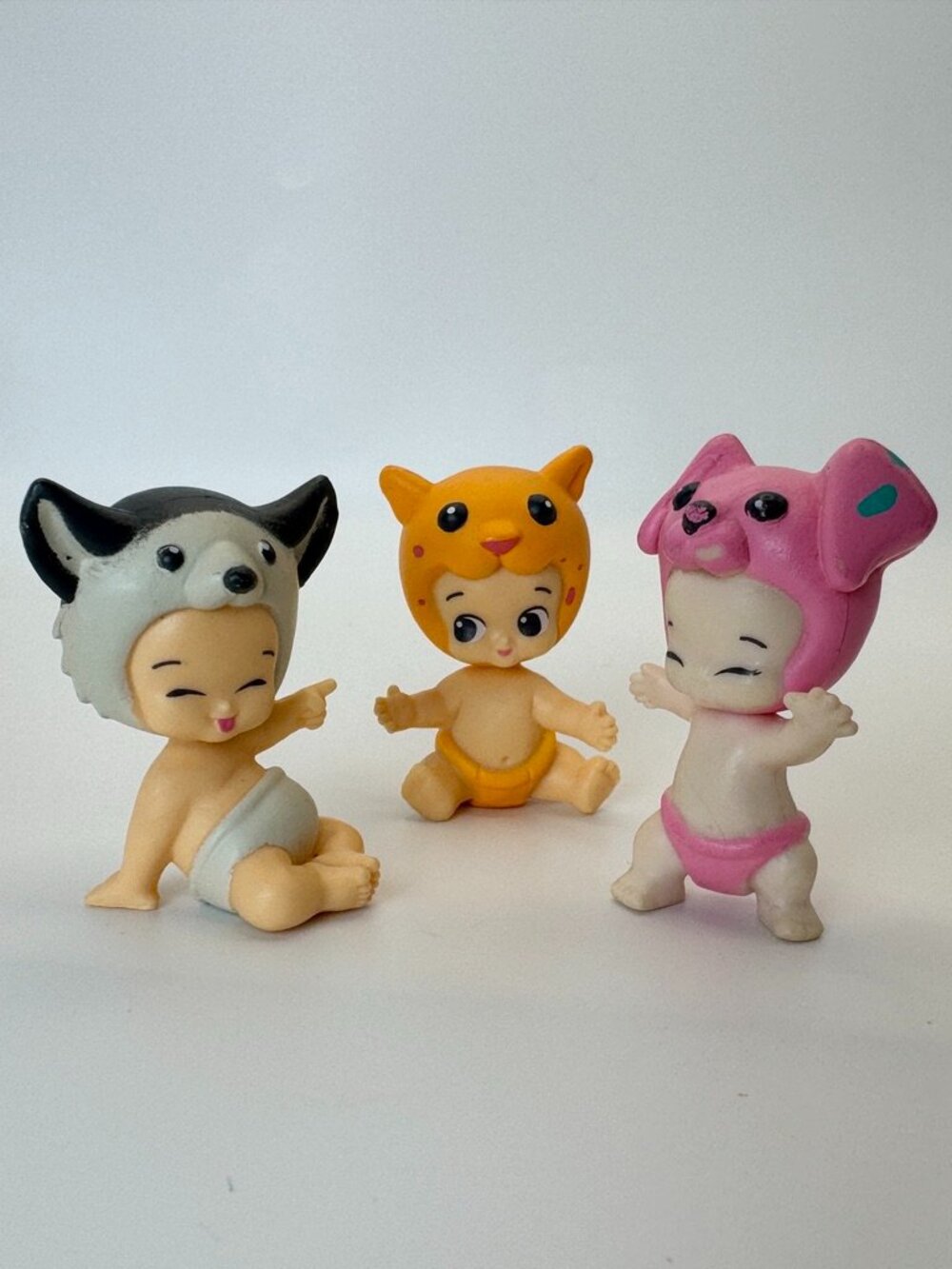 Twozies Babies Lot (3) SPEEDIE #T1-003 DIPPY #T1-059 LANCE #T2-139 Moose Loose
